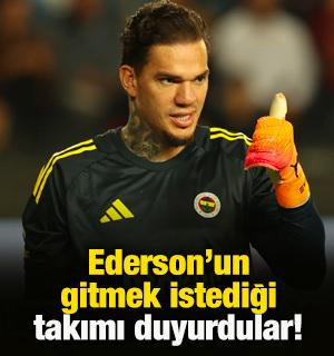  Ederson Moraes'in gitmek istediği takımı duyurdular!