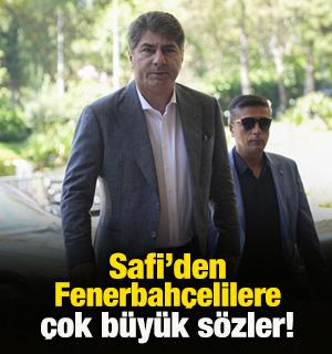 Hakan Safi'den Fenerbah&ccedil;elilere &ccedil;ok b&uuml;y&uuml;k s&ouml;zler! Heyecana neden oldu