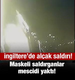 İngiltere'de maskeli saldırganlar mescide saldırdı