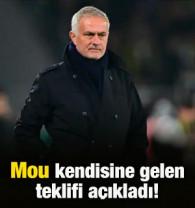 Jose Mourinho kendisine gelen teklifi a&ccedil;ıkladı!