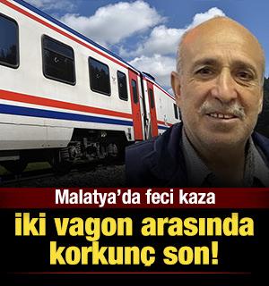 Kahreden kaza: İki vagon arasında kalan iş&ccedil;i, hayatını kaybetti!