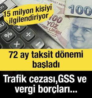 Meclis'ten ge&ccedil;en torba teklifle 15 milyon vatandaşa 72 ay taksit geliyor