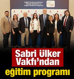 Sabri &Uuml;lker Vakfı&rsquo;ndan sağlık okuryazarlığını g&uuml;&ccedil;lendiren eğitim programı