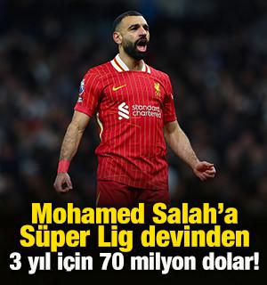 S&uuml;per Lig devi Mohamed Salah i&ccedil;in g&ouml;z&uuml;n&uuml; kararttı! Tam 70 milyon dolar