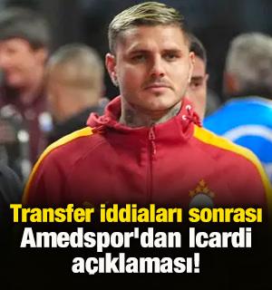 Transfer iddiaları sonrası Amedspor'dan Icardi a&ccedil;ıklaması!
