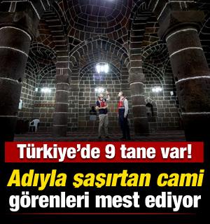 T&uuml;rkiye&rsquo;de 9 tane var! İsmini duyanın şaşırdığı cami kendine hayran bırakıyor