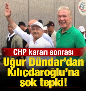 CHP'de mutlak butlan kararı sonrası Uğur D&uuml;ndar'dan Kılı&ccedil;daroğlu'na şok tepki