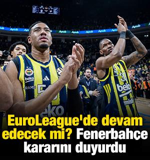 EuroLeague'de devam edecek mi? Fenerbah&ccedil;e kararını duyurdu