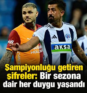 Şampiyonluğu getiren şifreler: Bir sezona dair her duygu yaşandı
