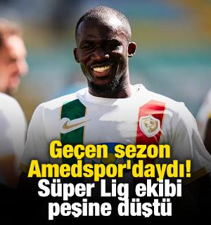 Ge&ccedil;en sezon Amedspor'daydı! S&uuml;per Lig ekibi peşine d&uuml;şt&uuml;