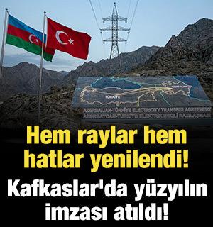 Hem raylar hem hatlar yenilendi! Anlaşmayla ticaret hacminde rekor kırılacak!