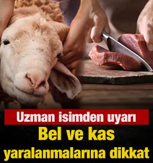 Uzman isimden uyarı: Bel ve kas yaralanmalarına dikkat
