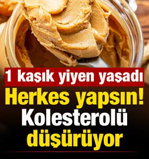 K&ouml;t&uuml; kolesterol&uuml;n&uuml;z&uuml; d&uuml;ş&uuml;r&uuml;yor: 1 kaşık yiyin!