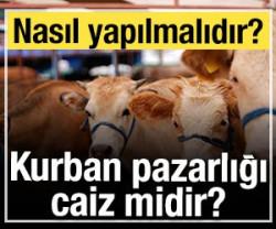 Kurban pazarlığı caiz midir?