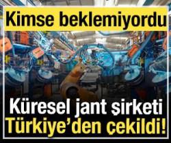 K&uuml;resel jant şirketi T&uuml;rkiye'den &ccedil;ekildi: Kimse beklemiyordu