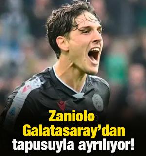 Nicolo Zaniolo Galatasaray'dan tapusuyla beraber ayrılıyor!