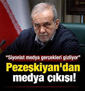 Pezeşkiyan'dan medya &ccedil;ıkışı: Siyonist medya ger&ccedil;ekleri gizliyor