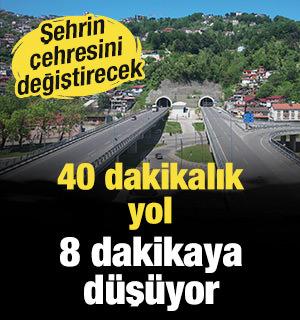 Şehrin &ccedil;ehresini değiştirecek: 40 dakikalık yol 8 dakikaya d&uuml;ş&uuml;yor