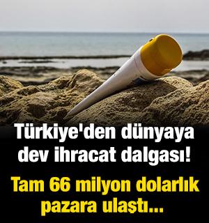 T&uuml;rkiye'den d&uuml;nyaya dev ihracat dalgası! Tam 66 milyon dolarlık pazara ulaştı... 