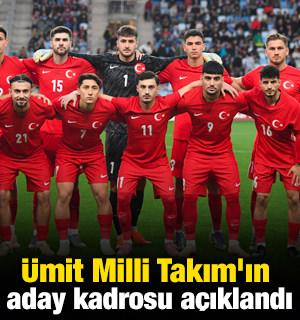 &Uuml;mit Milli Takım'ın aday kadrosu a&ccedil;ıklandı