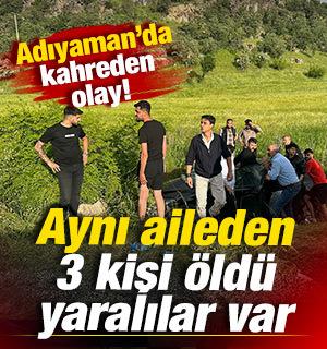 Kahreden haber: Aynı aileden 3 kişi can verdi, yaralılar var