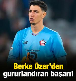 Berke &Ouml;zer'den gururlandıran başarı!