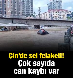 &Ccedil;in'de sel felaketi! 9 kişi hayatını kaybetti