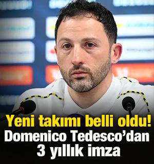 Domenico Tedesco'nun yeni takımı belli oldu! 3 yıllık imza