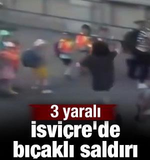 İsvi&ccedil;re'de bı&ccedil;aklı saldırı: 3 yaralı
