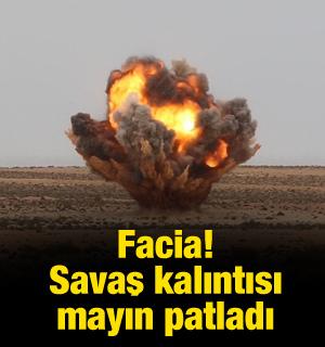 Suriye'de savaş kalıntısı mayın patladı: 1 &ccedil;ocuk &ouml;ld&uuml;, 3'&uuml; yaralandı
