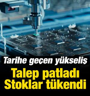 Talep patladı! Stoklar t&uuml;kendi! &Ccedil;ılgın y&uuml;keliş! 1 trilyon dolar değere ulaştı