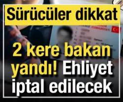 Trafikte b&ouml;yle yakalanan yandı: Ehliyeti elinden alınacak!