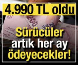 Yeni fiyatı 4.990 TL oldu! S&uuml;r&uuml;c&uuml;ler her ay &ouml;deyecek
