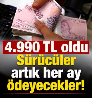 Yeni fiyatı 4.990 TL oldu! S&uuml;r&uuml;c&uuml;ler her ay &ouml;deyecek