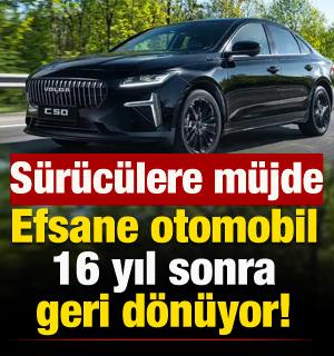 16 yıl sonra geri d&ouml;n&uuml;yor! Bir d&ouml;nemin efsane otomobiliydi