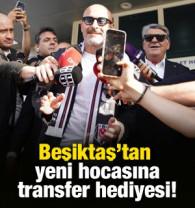 Beşiktaş'tan yeni hocasına transfer hediyesi! Kartal d&uuml;nya yıldızı i&ccedil;in g&ouml;z&uuml;n&uuml; kararttı
