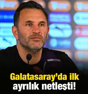 Galatasaray'da ilk ayrılık netleşti!