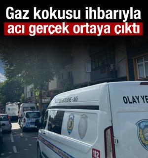 Gaz kokusu ihbarı yapıldı, acı ger&ccedil;ek ortaya &ccedil;ıkardı