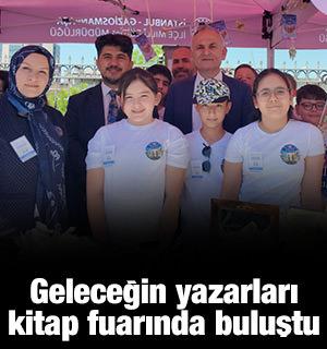 Geleceğin yazarları kitap fuarında buluştu