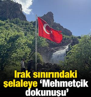 Irak sınırındaki şelaleye "Mehmet&ccedil;ik dokunuşu"