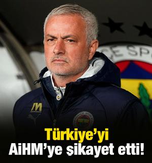 Mourinho T&uuml;rkiye'yi AİHM'ye şikayet etti! Savunmamız istendi