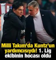 Milli Takım'da Kuntz'un yardımcısıydı! 1. Lig ekibinin hocası oldu