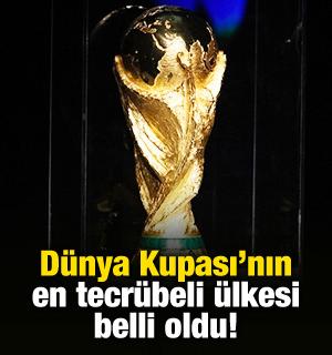 Tam 23 kez gittiler! D&uuml;nya Kupası'nın en tecr&uuml;beli takımı belli oldu