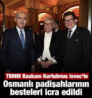 TBMM Başkanı Kurtulmuş İsve&ccedil;'te CSO'nun 200. yıl konserine katıldı