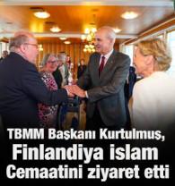 TBMM Başkanı Kurtulmuş'tan Finlandiya İslam Cemaatine ziyaret