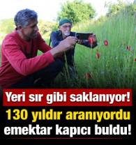130 yıldır aranıyordu, emektar kapıcı buldu! Amasya&rsquo;da yitik T&uuml;rk lalesi heyecanı