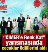 'CİMER&rsquo;e Renk Kat' yarışmasında &ccedil;ocuklar &ouml;d&uuml;llerini aldı