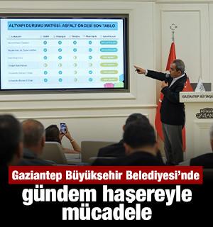 Gaziantep B&uuml;y&uuml;kşehir Belediyesi Meclisi'nde g&uuml;ndem haşereyle m&uuml;cadele