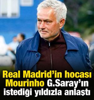 Jose Mourinho'nun ilk transferi belli oldu! Galatasaray'ın g&ouml;zdesiyle anlaştı
