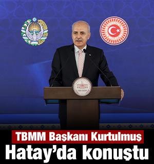 Kurtulmuş, Hatay &Ouml;zbekistan Mahallesi İsim Verme T&ouml;reni'nde konuştu